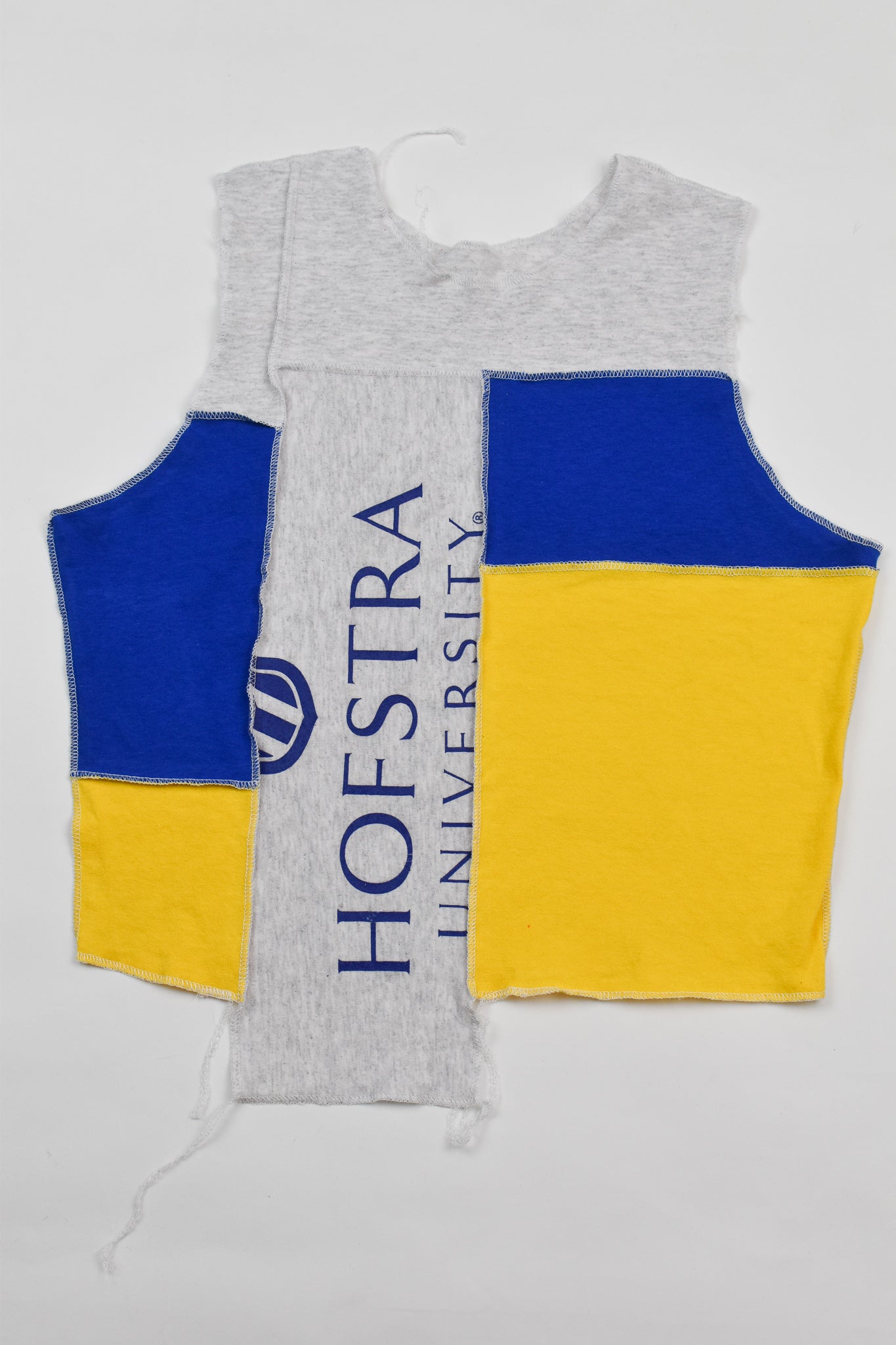 Upcycled Hofstra Scrappy Tank Top