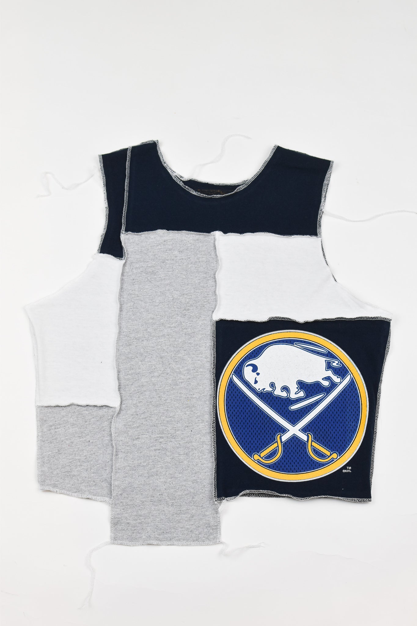 Upcycled Sabres Scrappy Tank Top