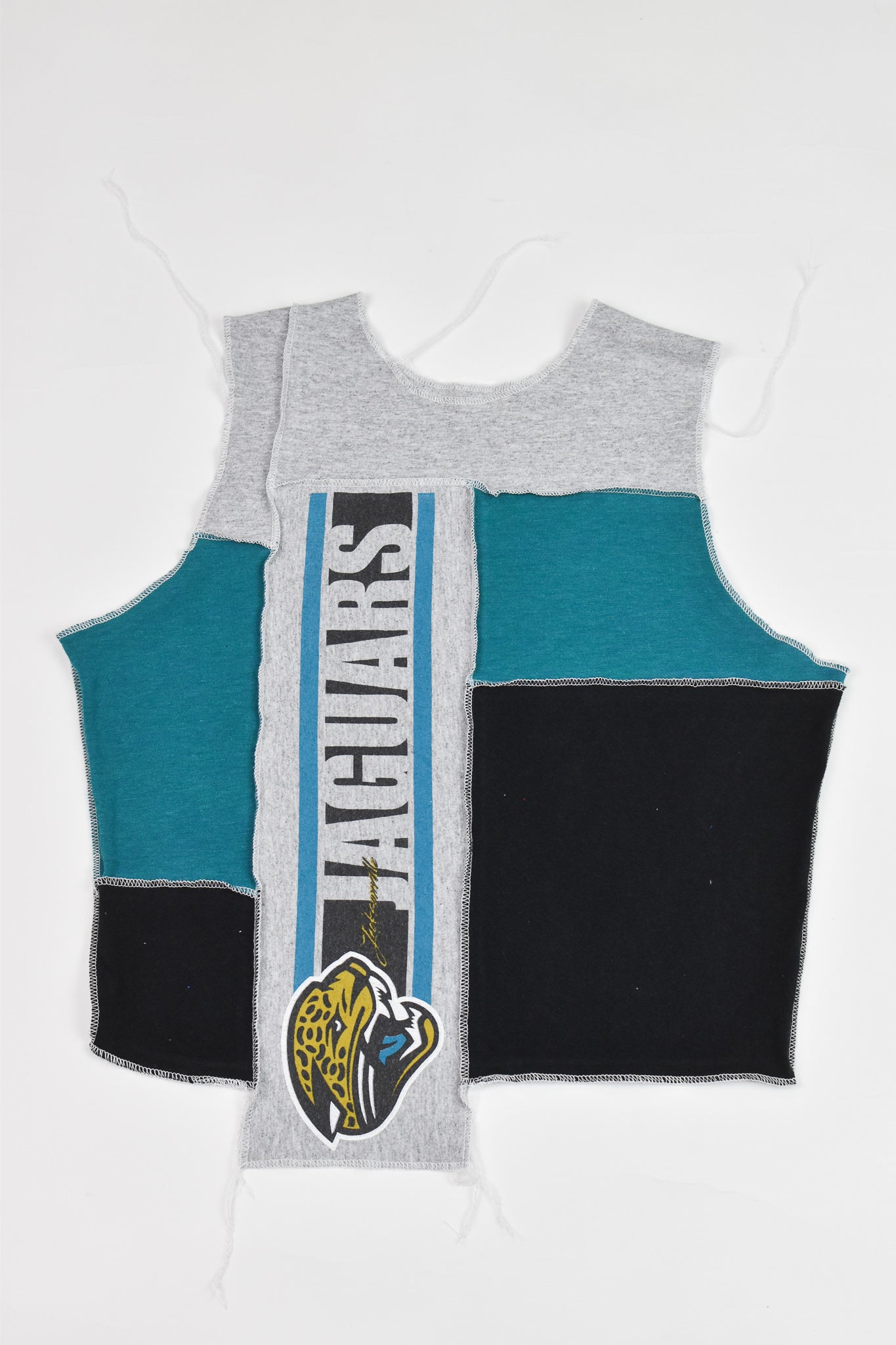 Upcycled Jaguars Scrappy Tank Top