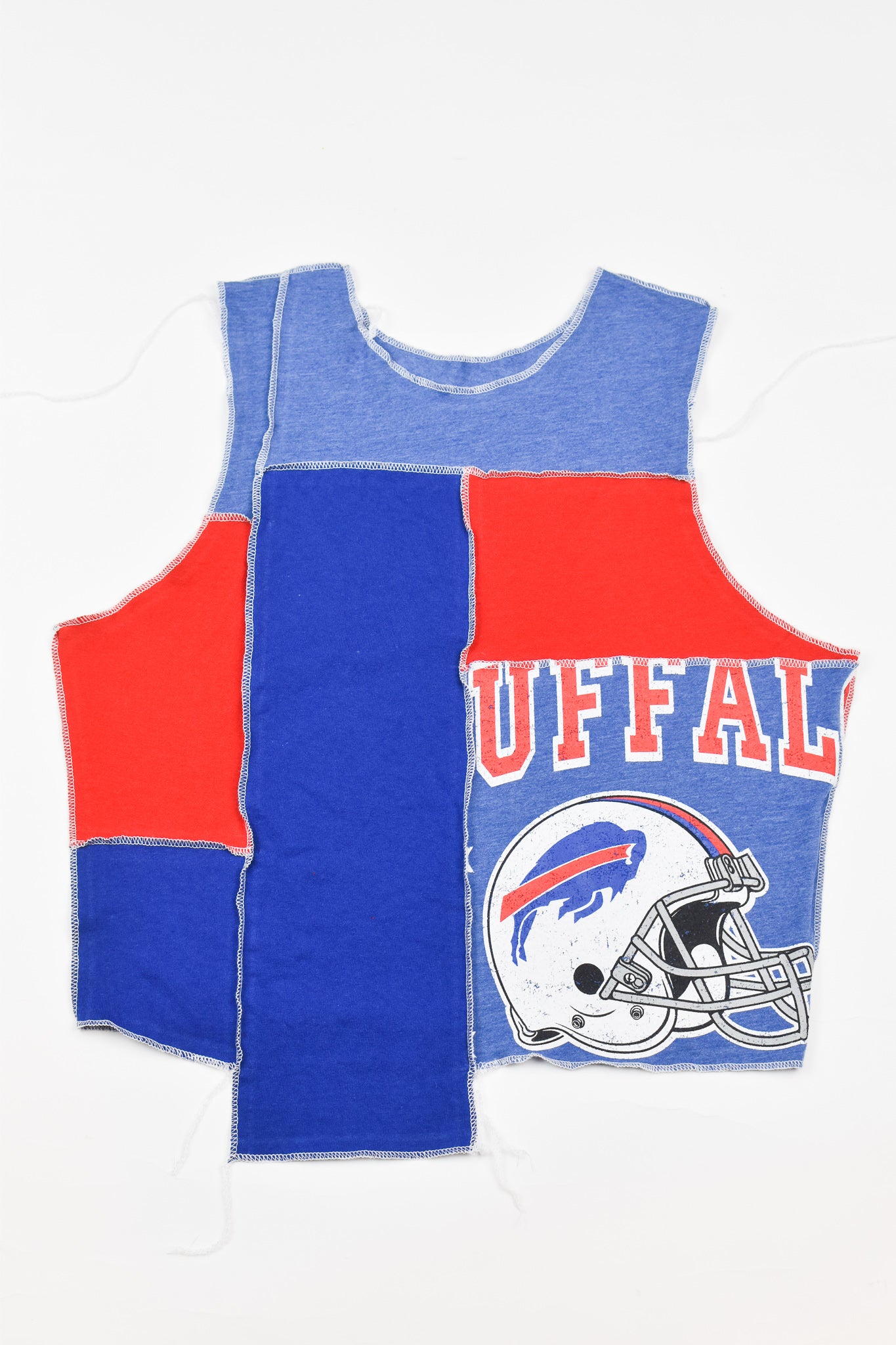 Upcycled Bills Scrappy Tank Top