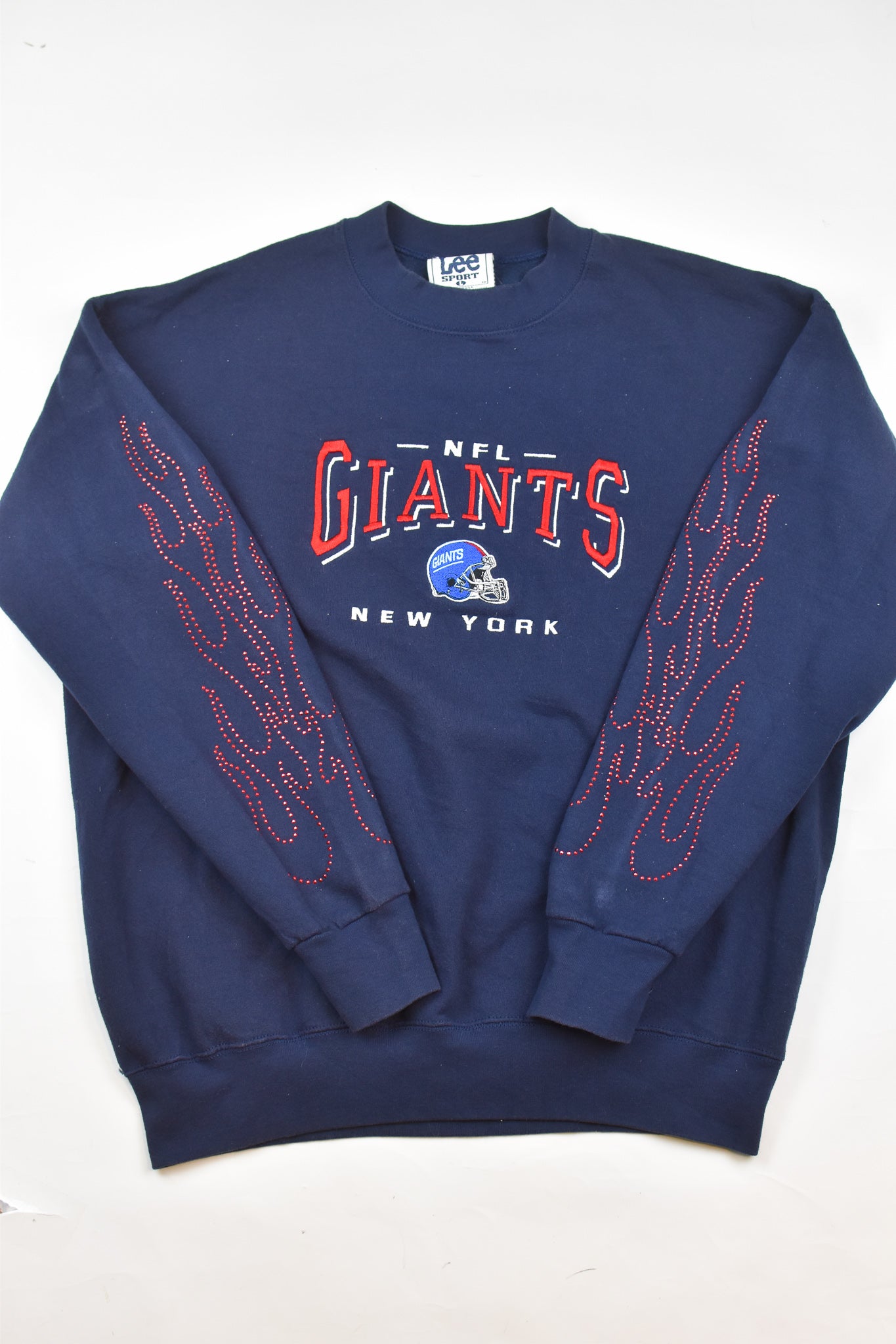 Upcycled Vintage Giants Flame Sweatshirt