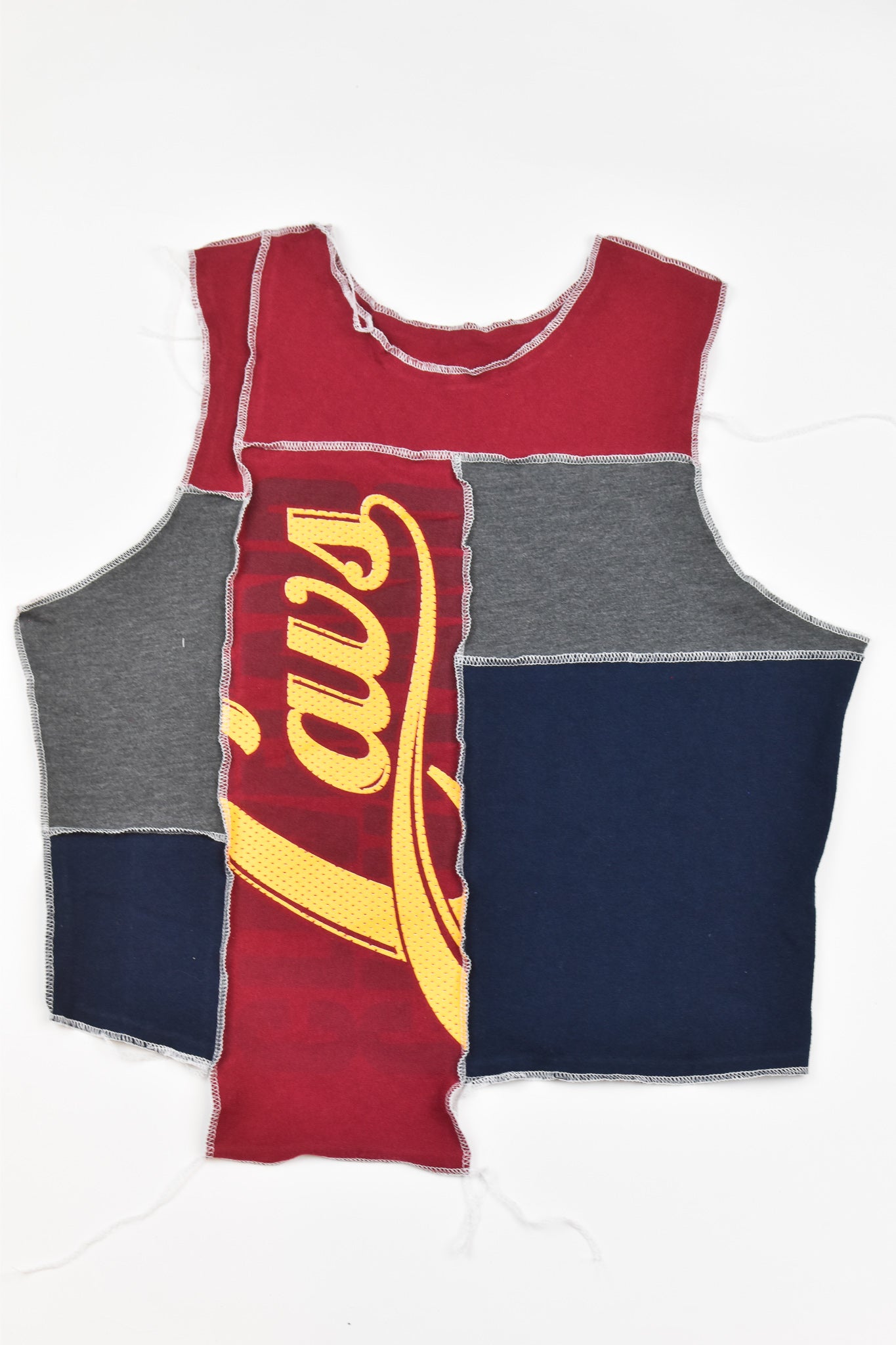 Upcycled Cavaliers Scrappy Tank Top