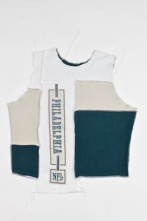 Upcycled Eagles Scrappy Tank Top