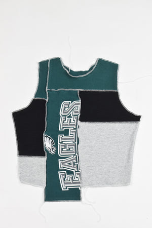 Upcycled Eagles Scrappy Tank Top