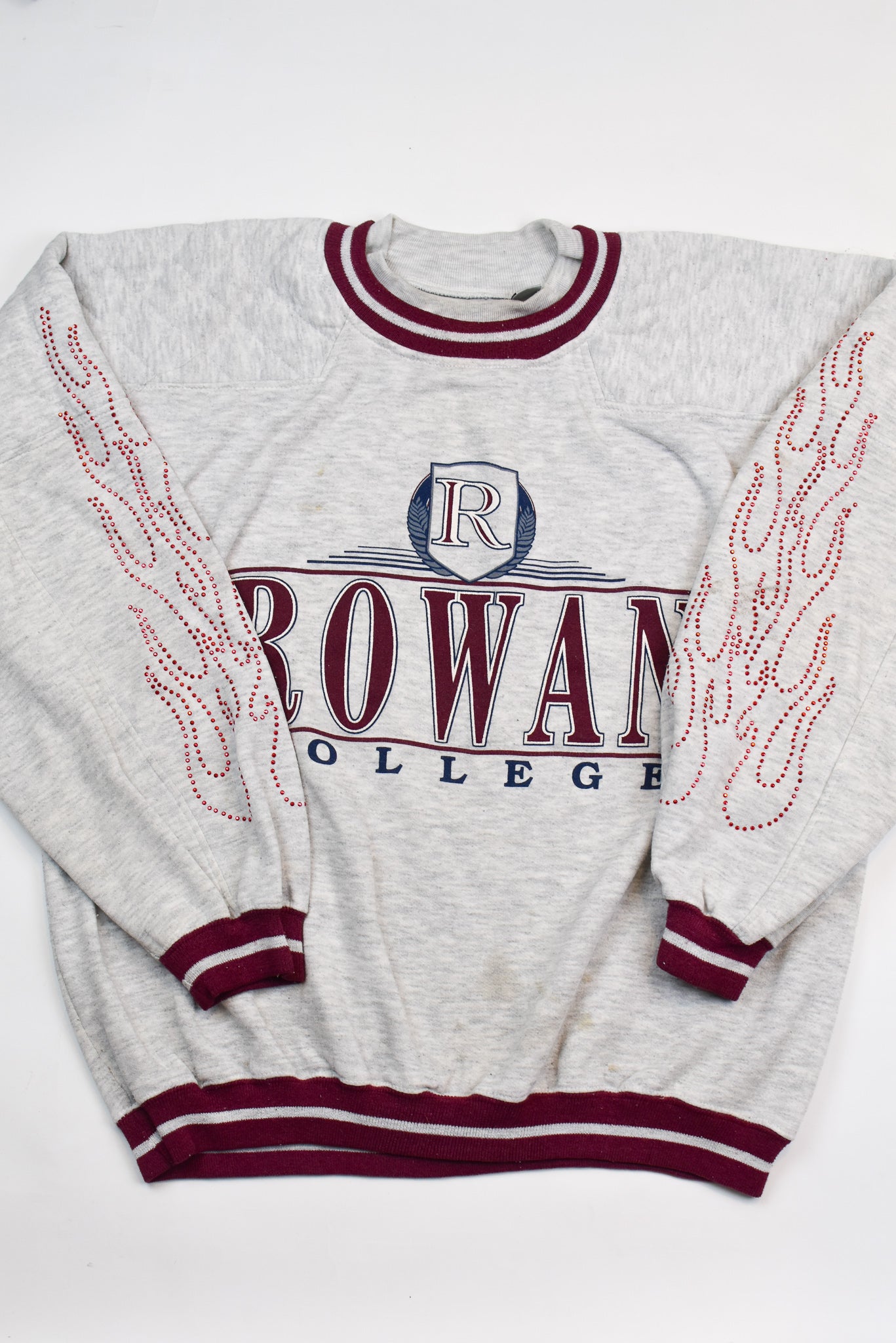 Upcycled Vintage Rowan Flame Sweatshirt