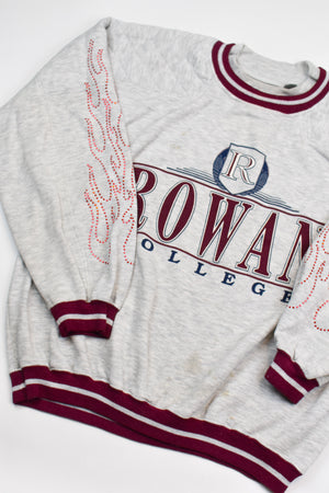 Upcycled Vintage Rowan Flame Sweatshirt