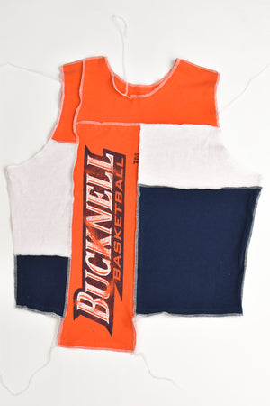 Upcycled Bucknell Scrappy Tank Top