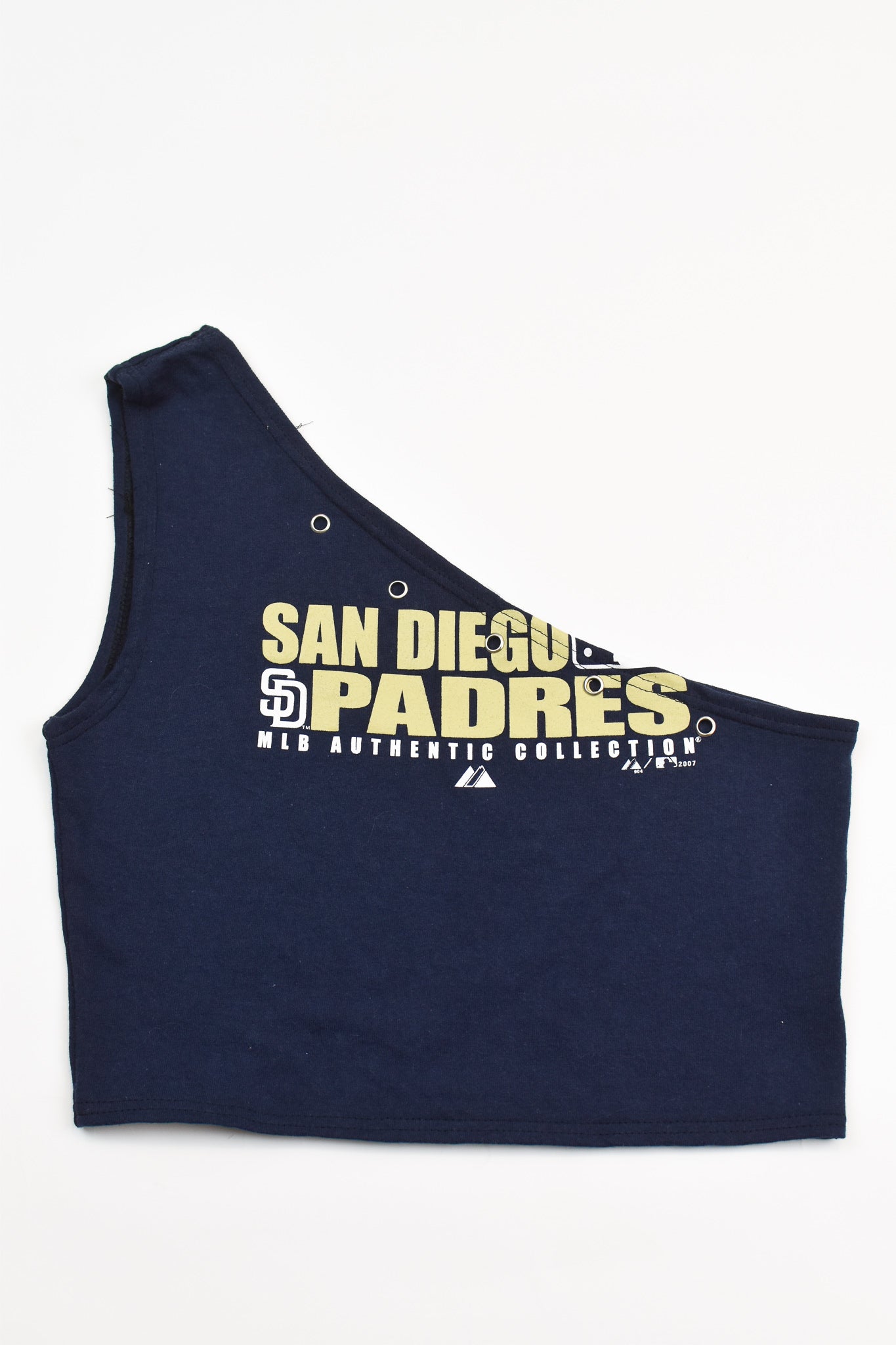 Upcycled Padres One Shoulder Tank