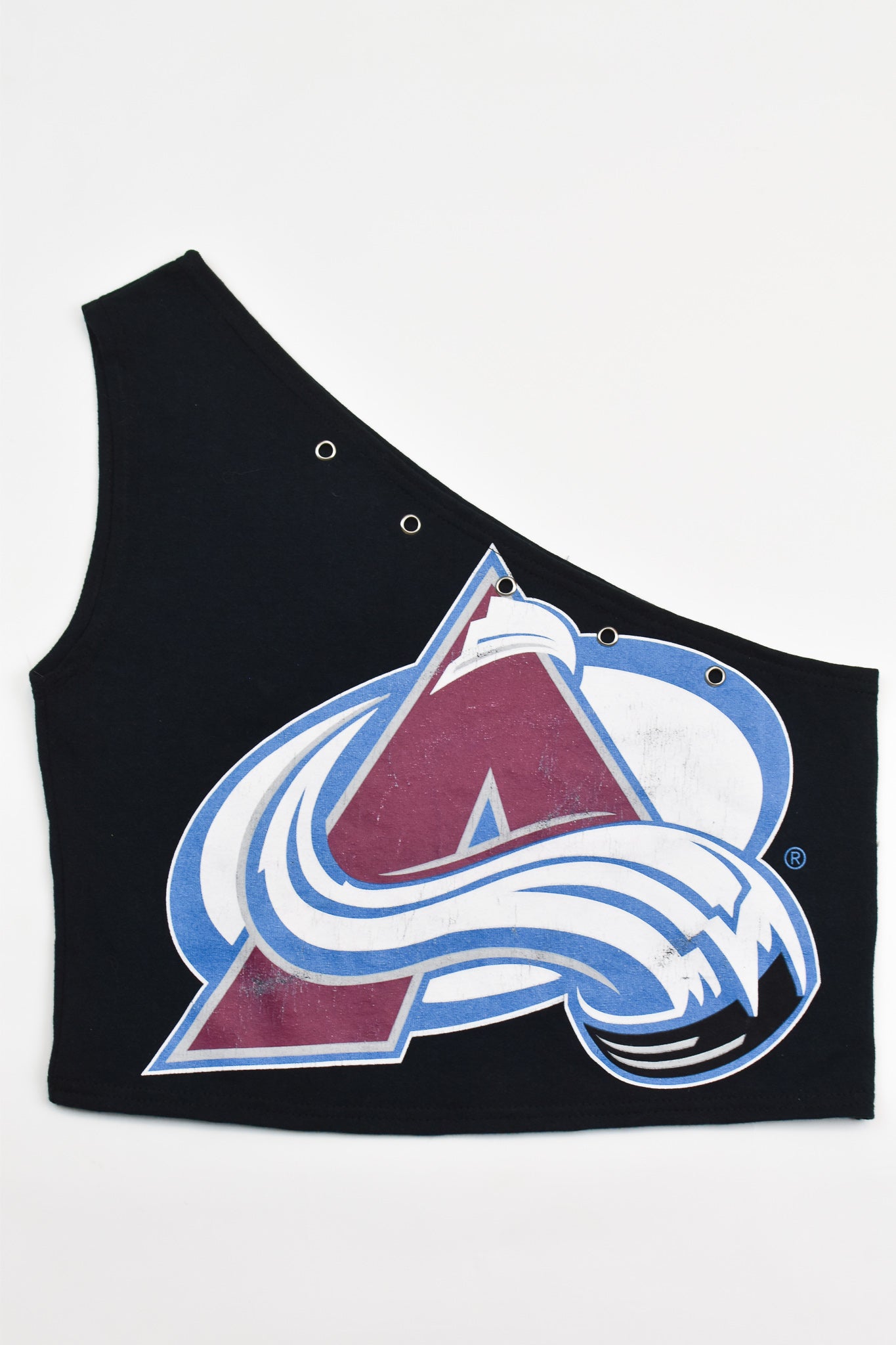 Upcycled Avalanche One Shoulder Tank