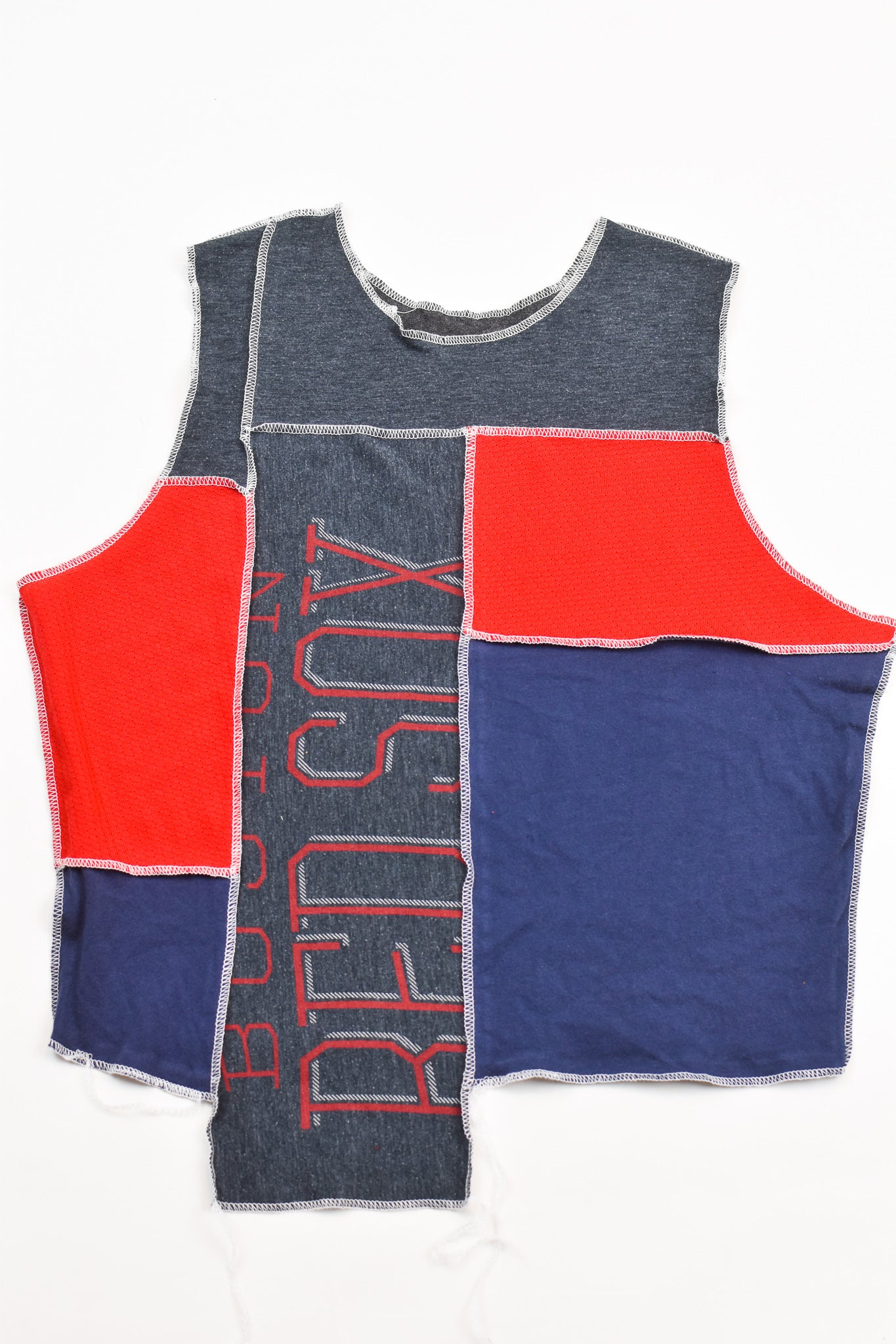 Upcycled Red Sox Scrappy Tank Top