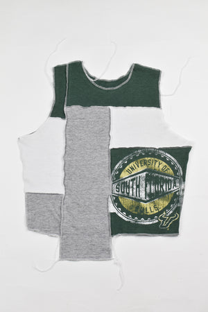 Upcycled South Florida Scrappy Tank Top