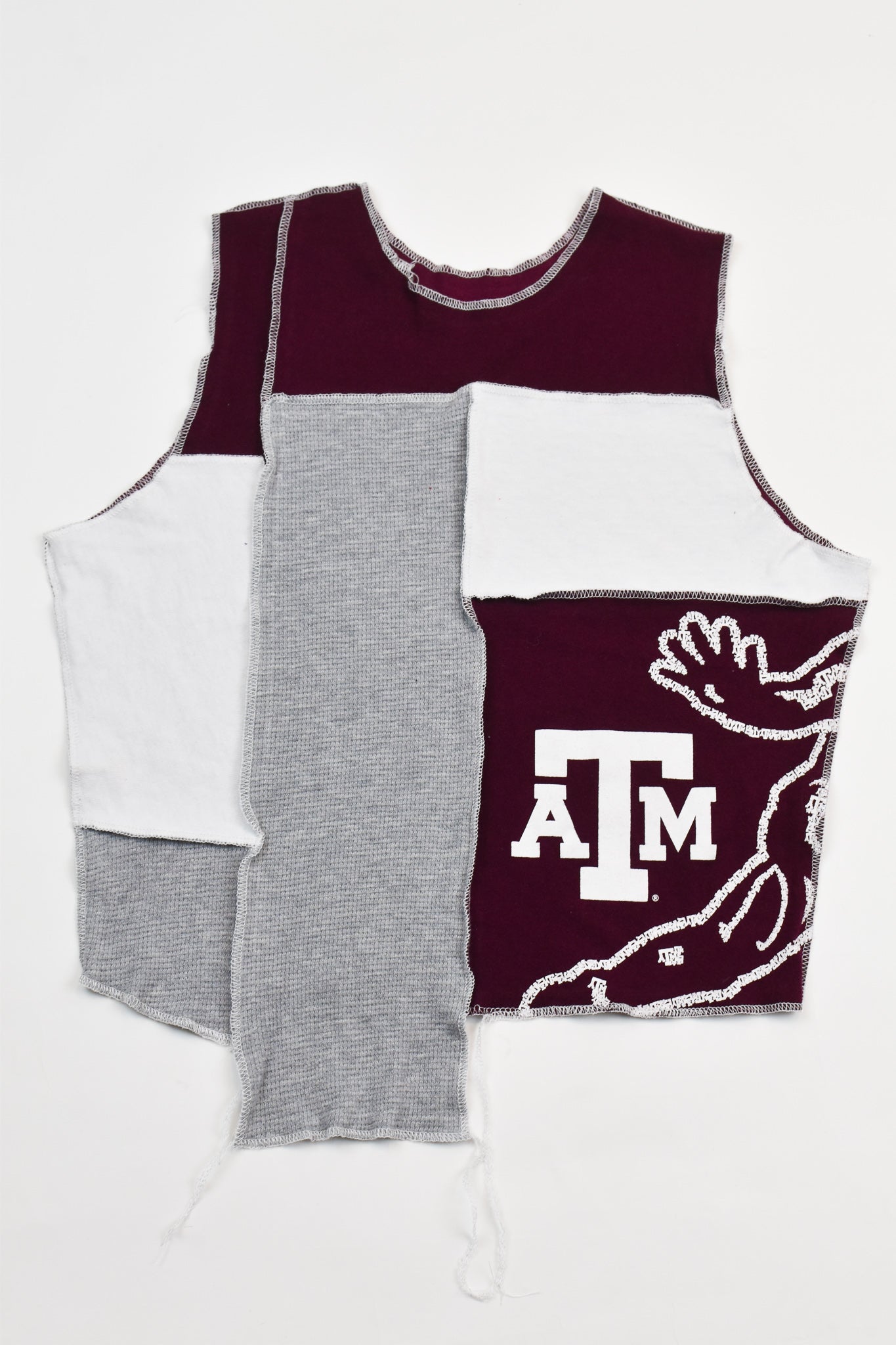 Upcycled Texas A&M Scrappy Tank Top