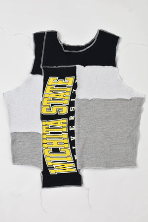 Upcycled Wichita State Scrappy Tank Top