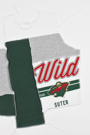 Upcycled MN Wild Scrappy Tank Top
