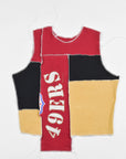 Upcycled 49ers Scrappy Tank Top