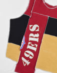 Upcycled 49ers Scrappy Tank Top