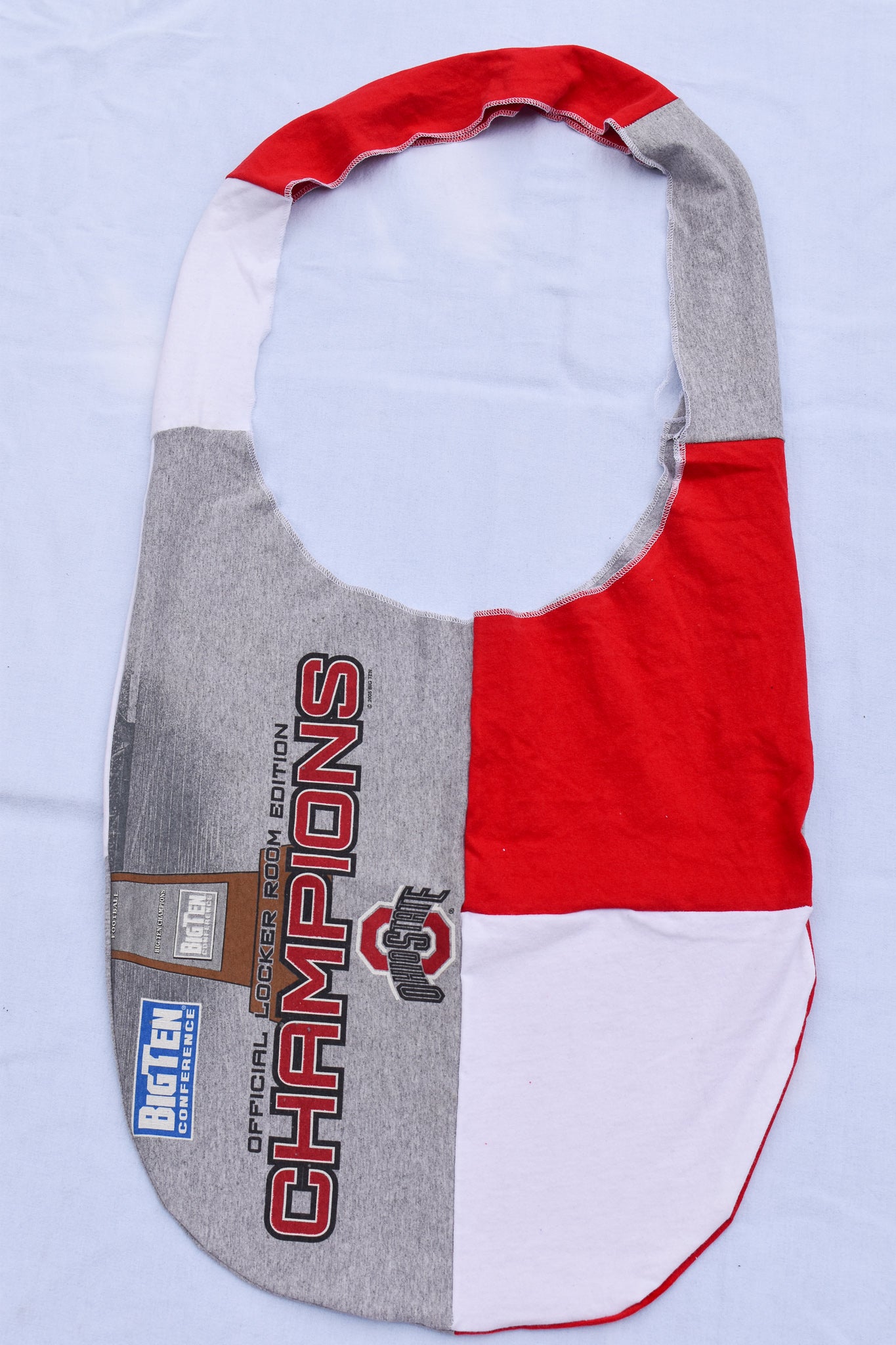 Upcycled Ohio State Patch Bag