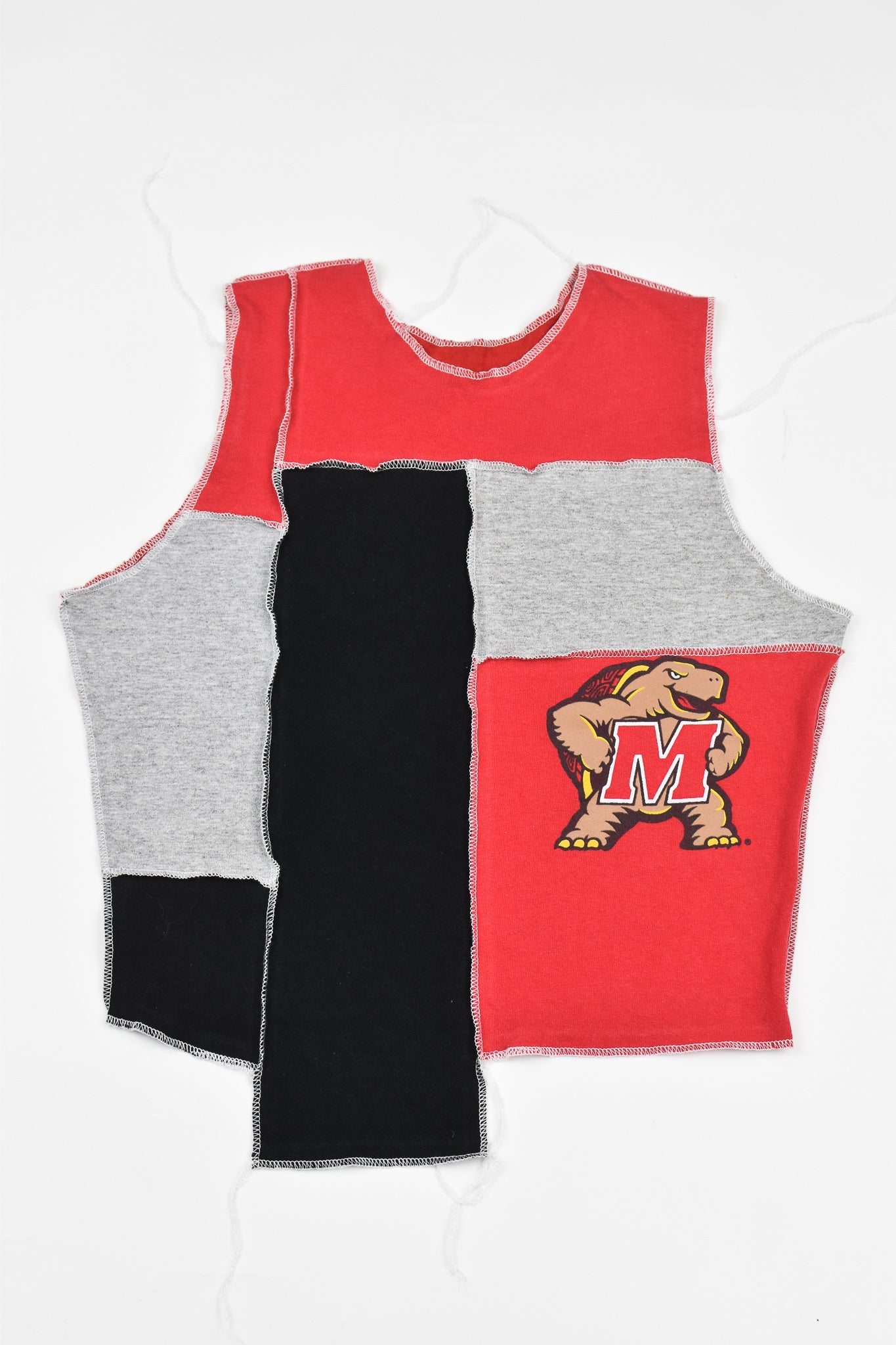 Upcycled Maryland Scrappy Tank Top