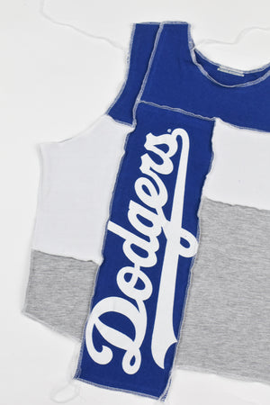 Upcycled Dodgers Scrappy Tank Top