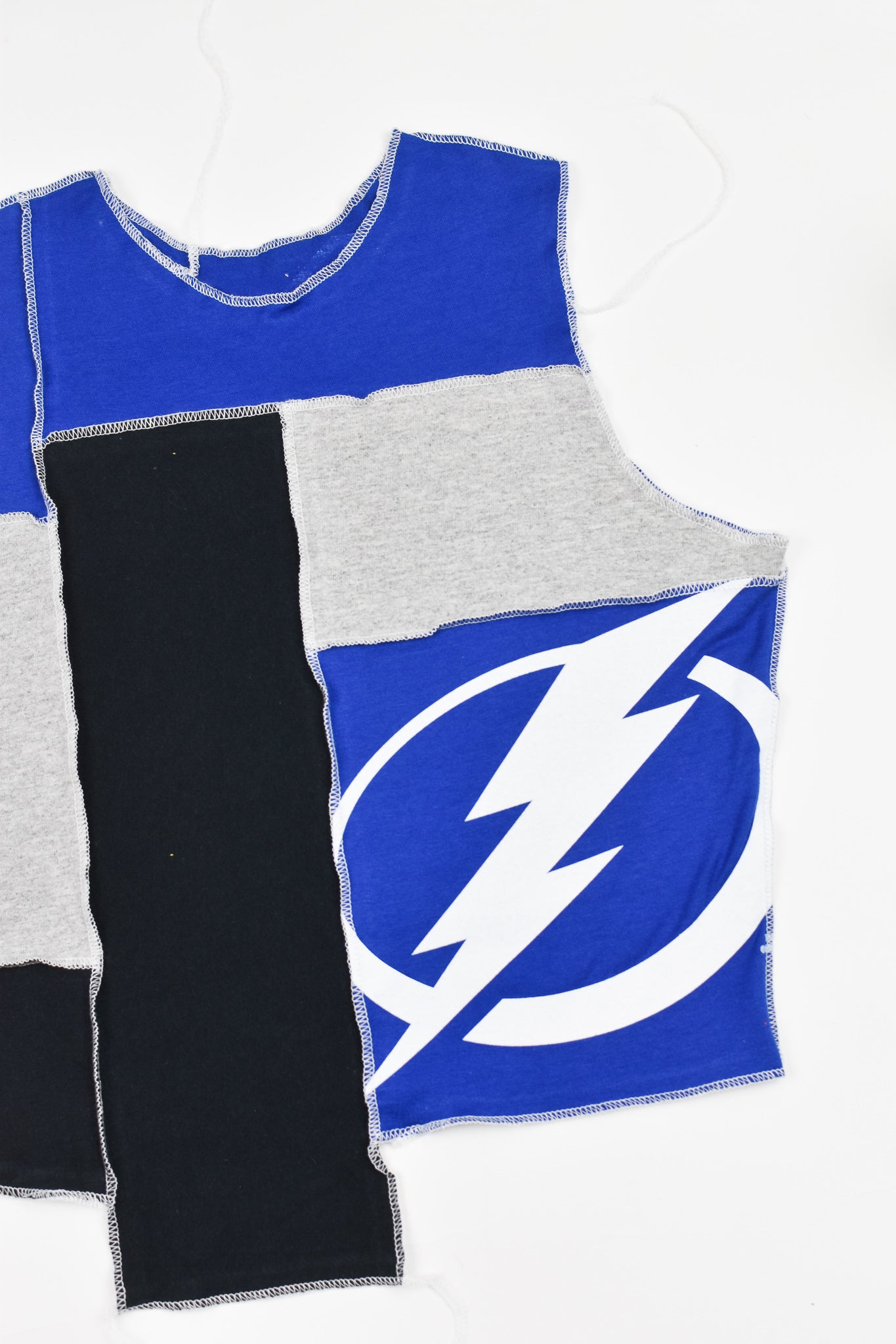 Upcycled Lightning Scrappy Tank Top