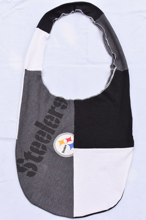 Upcycled Steelers Patch Bag