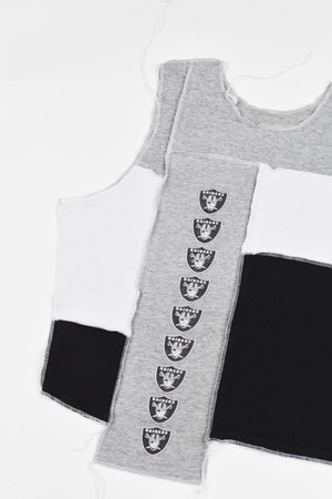 Upcycled Raiders Scrappy Tank Top