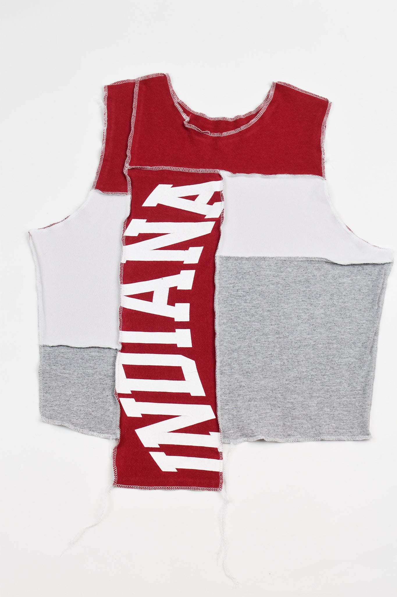 Upcycled Indiana Scrappy Tank Top