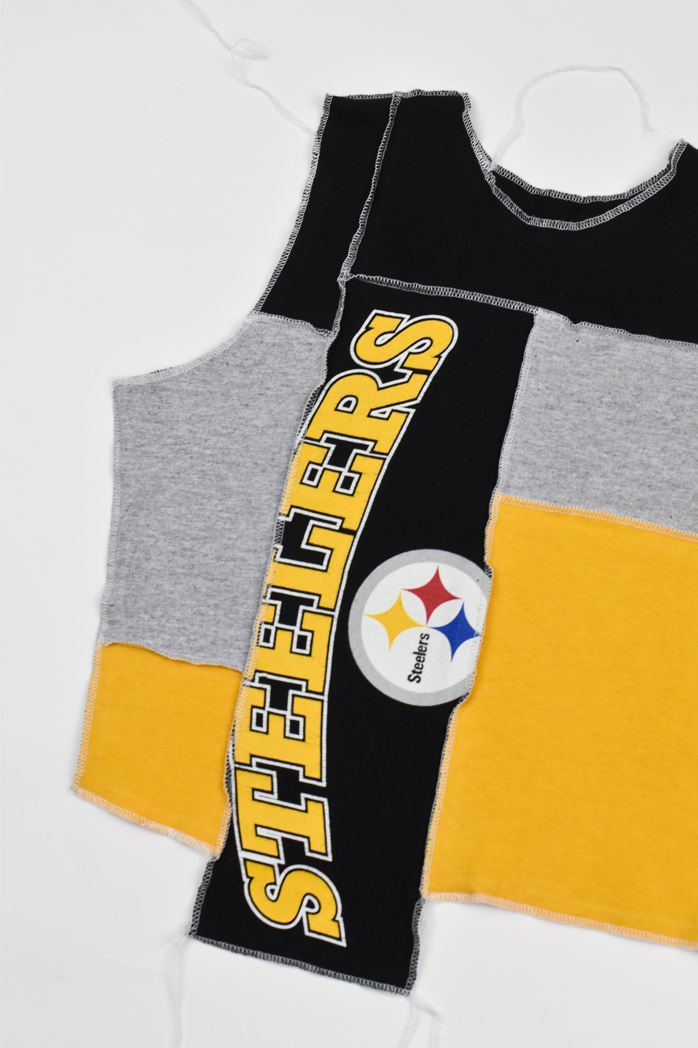 Upcycled Steelers Scrappy Tank Top