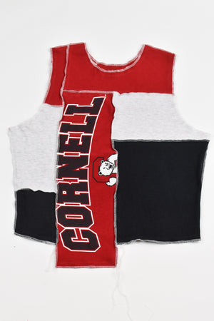 Upcycled Cornell Scrappy Tank Top