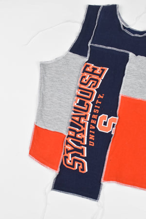 Upcycled Syracuse Scrappy Tank Top