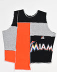 Upcycled Marlins Scrappy Tank Top