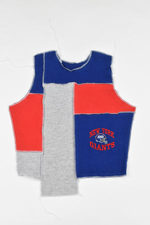 Upcycled NY Giants Scrappy Tank Top