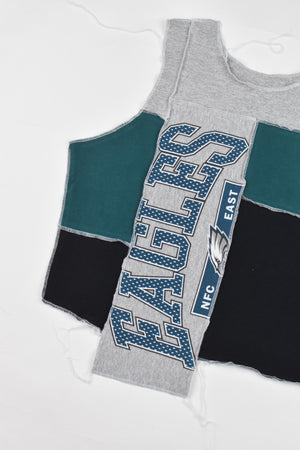 Upcycled Eagles Scrappy Tank Top