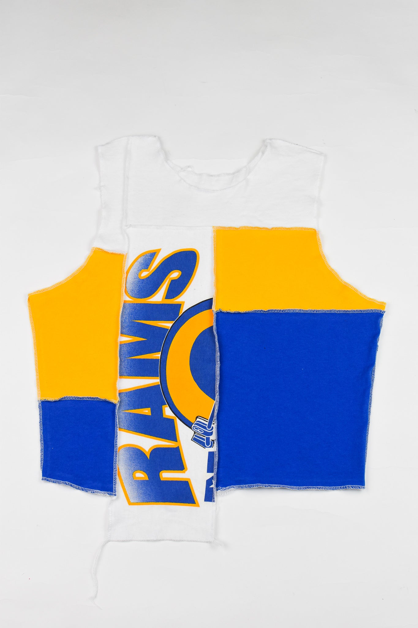 Upcycled Rams Scrappy Tank Top