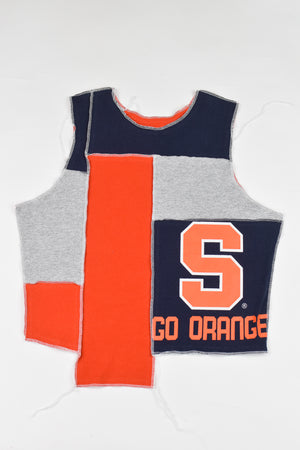 Upcycled Syracuse Scrappy Tank Top