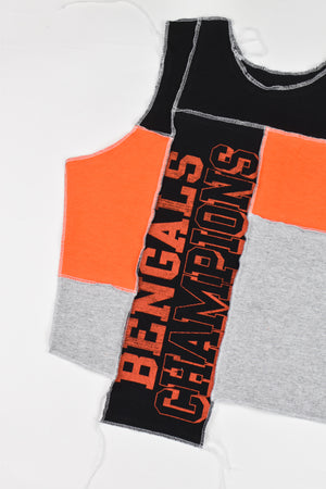 Upcycled Bengals Scrappy Tank Top