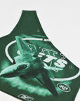 Upcycled Jets One Shoulder Tank Top