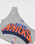 Upcycled Knicks One Shoulder Tank Top