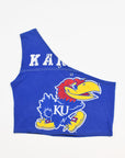 Upcycled Kansas One Shoulder Tank Top