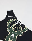 Upcycled Bucks One Shoulder Tank Top