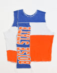 Upcycled Boise State Scrappy Tank Top