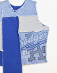 Upcycled Dodgers Scrappy Tank Top