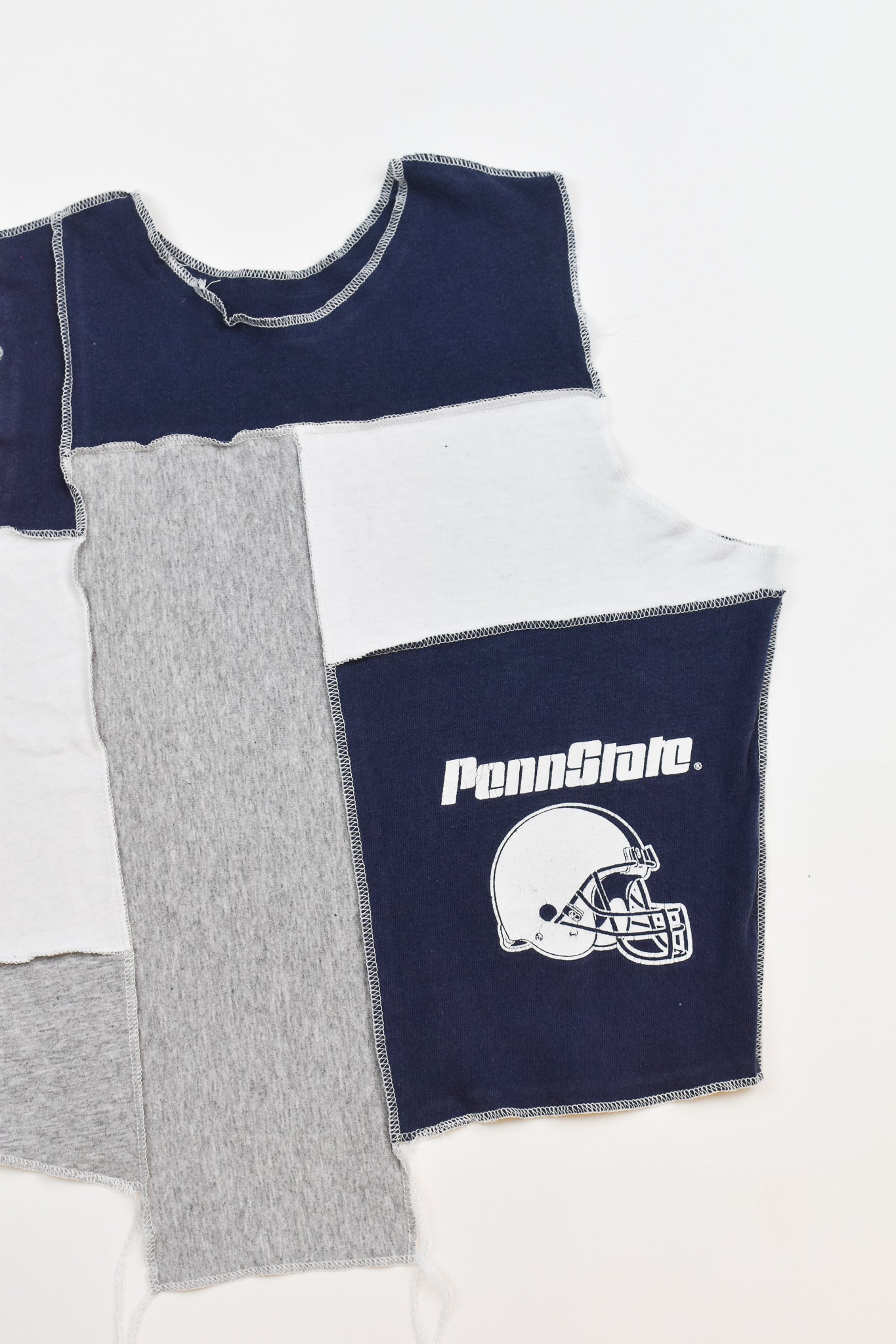 Upcycled Penn State Scrappy Tank Top