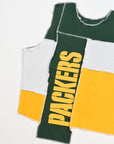 Upcycled Packers Scrappy Tank Top