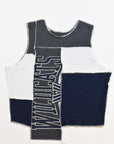 Upcycled Villanova Scrappy Tank Top