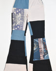 Upcycled Harley Patch Flare Pants