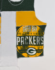 Upcycled Packers Scrappy Tank Top