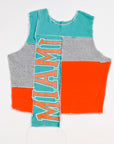 Upcycled Miami. Scrappy Tank Top