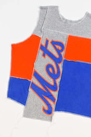 Upcycled Mets Scrappy Tank Top