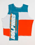 Upcycled Dolphins Scrappy Tank Top